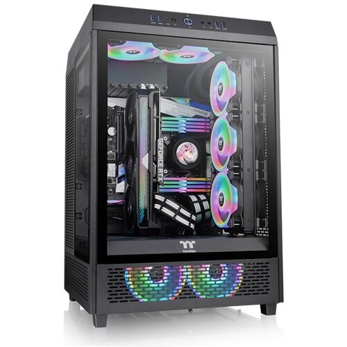 Thermaltake The Tower 500 Mid tower case, TG, 2x Standard 120mm fan Cijene