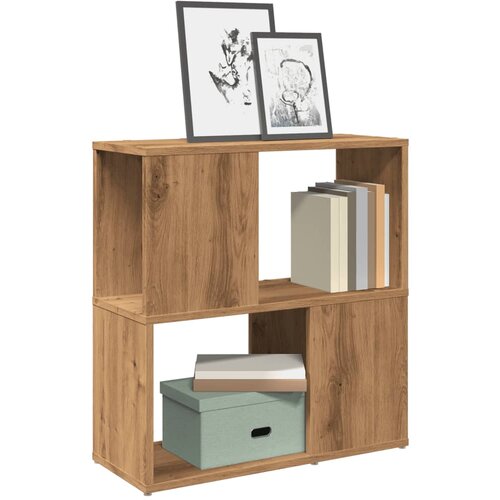 vidaXL Knjižna omara artisan hrast 60x24x63 cm inženirski les Cene