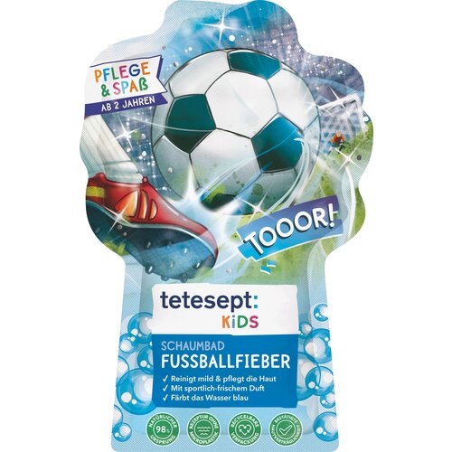 TETESEPT Kids peneča kopel &amp;quot;Nogometna mrzlica&amp;quot; - 40 ml Slike