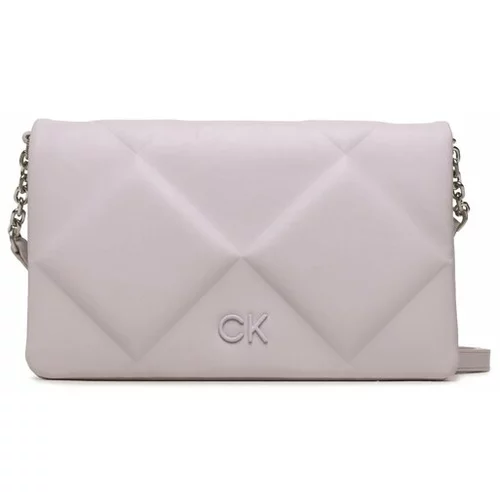 Calvin Klein Ročna torba Re-Lock Qult Shoulder Bag K60K611021 Vijolična