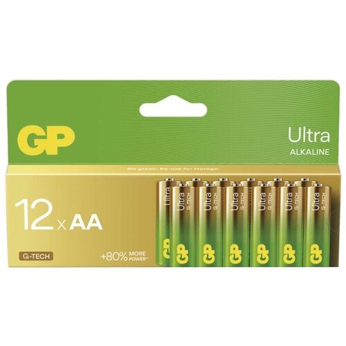 Gp Baterija ULTRA alkalna LR6 AA 12 kos B0222F Cene