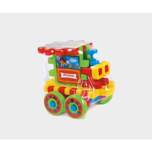 Marioinex set Waffle kockica lokomotiva 18kom. Cene
