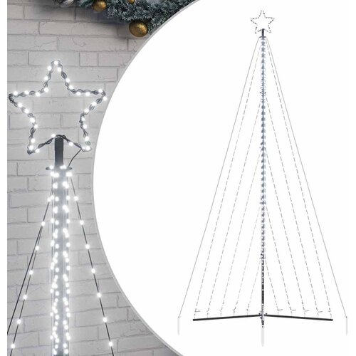  LED božićno drvce 570 LED hladno bijelo 399 cm Slike