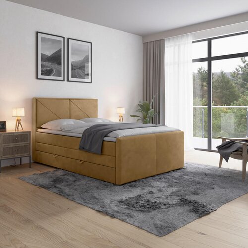 Livetastic BOXSPRING POSTELJA 120 cm x 200 cm , les, kovina, umetna masa, tekstil bež Cene