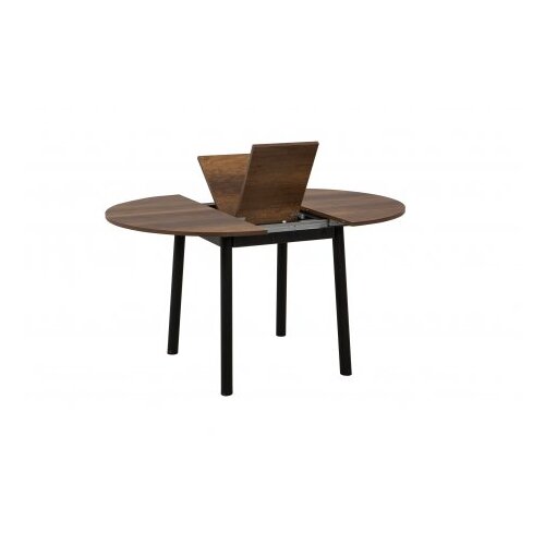 Hanah home trpezarijski sto oliver walnut black Slike