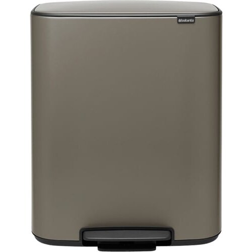 Brabantia Koš za odpadke s pedalom Bo, 2 x 30L - platinasta Cene