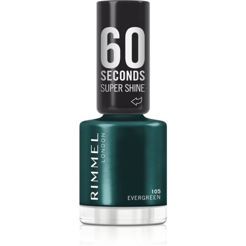 Rimmel London 60 Seconds Super Shine lak za nokte nijansa 105 Evergreen 8 ml Cijene