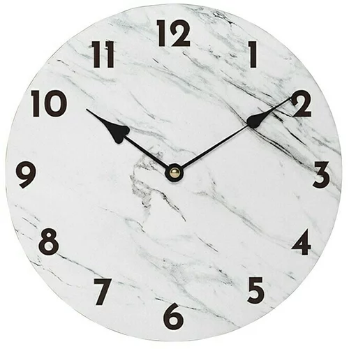  Stenska ura (premer: 29 cm, izgled marmorja)