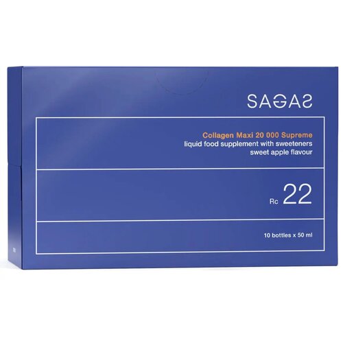 Sagas RC 22 Collagen Maxi 20 000 Supreme &amp;ndash; Kolagen za maksimalnu hidrataciju Slike