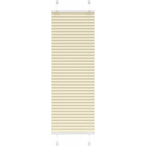 vidaXL Plisirana žaluzija krem 40x150 cm Širina tkanine 39,4 cm, (22058589) Cene