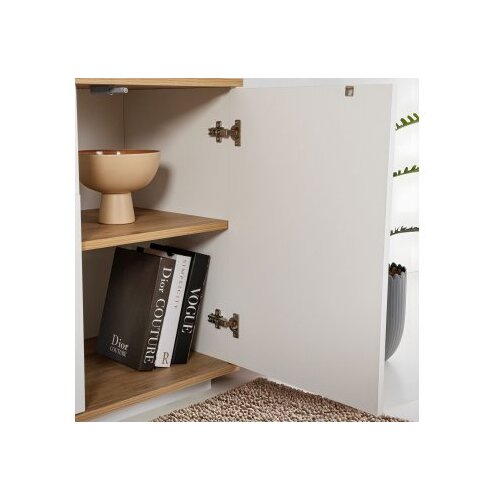 Hanah home Konzolni sto Arista, 180x75x44,5 cm, Bijela Cene
