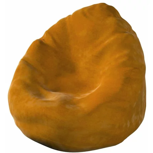 Yellow Tipi Oranžna vreča za sedenje Posh Velvet - Yellow Tipi