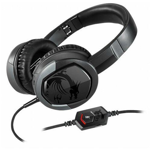 Ms I Gaming slušalice sa mikrofonom IMMERSE GH30 V2 3.5mm crne Slike