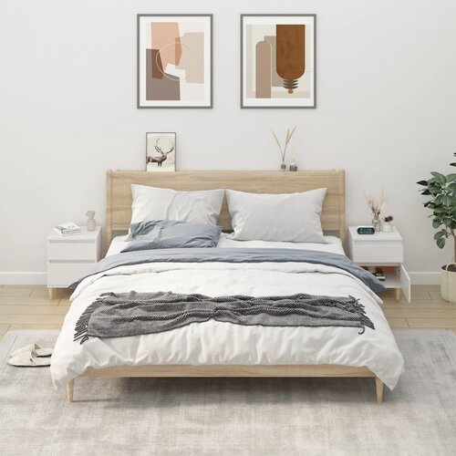  Noćni ormarići 2 kom Bijela 40x35x50 cm Cijene