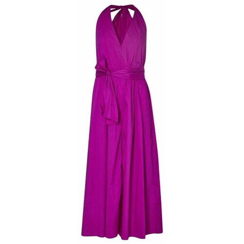 Liu Jo ljubičasta haljina od poplina  LJVA4081 T3330 X0568 Cene