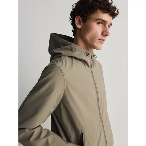 Reserved - Obična jakna s kapuljačom - svjetlozeleno