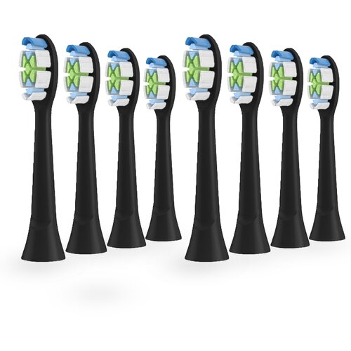 Ultrasonic nastavci za Philips Sonicare W2 Optimal White, 8 komada, crni Slike