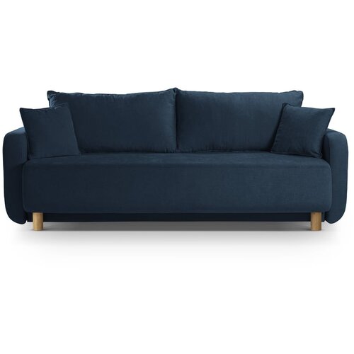 Micadoni Tamno plava sklopiva/s prostorom za odlaganje sofa 231 cm Elen &amp;ndash; Slike