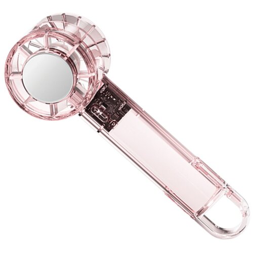 INF Prozoren ročni hladilni ventilator Type-C, 3-stopenjski, 2000mAh Pink, (5000286638) Cene