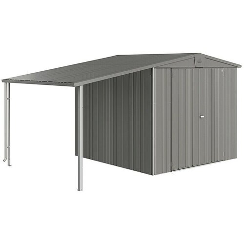 BIOHORT Europa Bočna nadstre&scaron;nica (D x &Scaron;: 2,28 x 1,5 m, Čelik, Kvarc sivo) Cijene