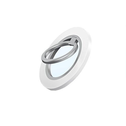 INF Magnetno držalo za telefonski prstan za iPhone 12/13/14/15 Silver+White, (21537619) Cene