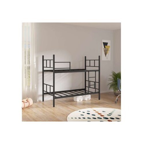 Hanah home krevet na sprat defne black 90x190 (837WST1121) Slike