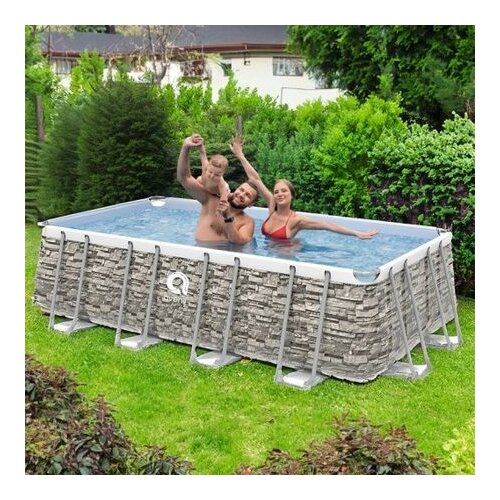 Avenli Stone Frame Plus Porodični montažni bazen 540x250x122 SET sa pumpom, podlogom i prekrivačem Slike