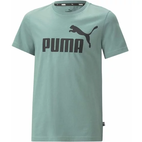 Puma ESS LOGO TEE B Majica za dječake, zelena, veličina