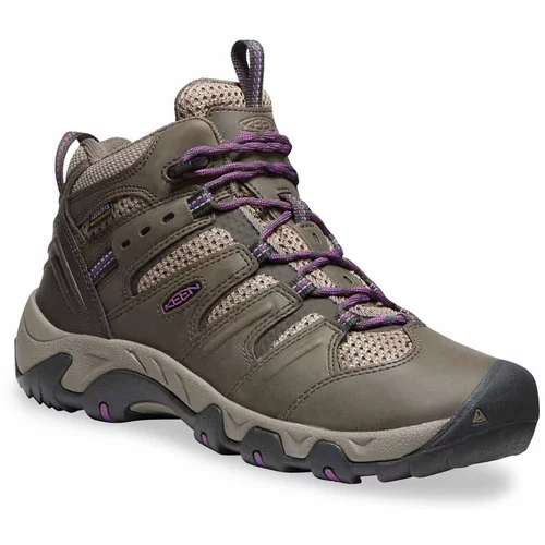 Keen Trekking čevlji Koven Mid Wp Bungee 1024027 Bungee Cord/Wood Violet