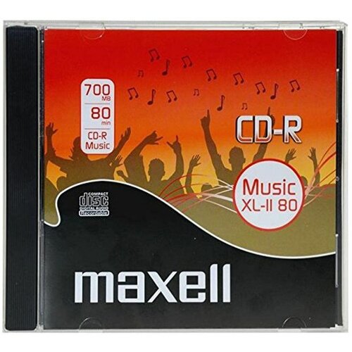 Maxell cd-r 80 52X mu 10MM jew 1PK Slike