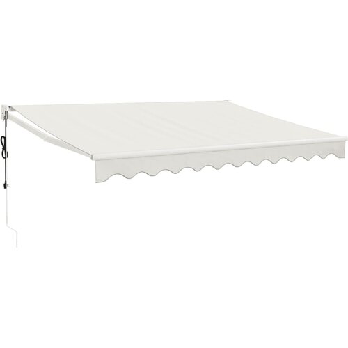 Maison Chic Avtomatsko zložljiva tenda - Senčniki krem 3,5x2,5 m, (22038322) Slike