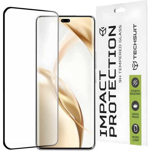 Techsuit za&scaron;titno celoplo&scaron;no staklo 111D za Honor 200 Pro - Crna KP33082 Cijene