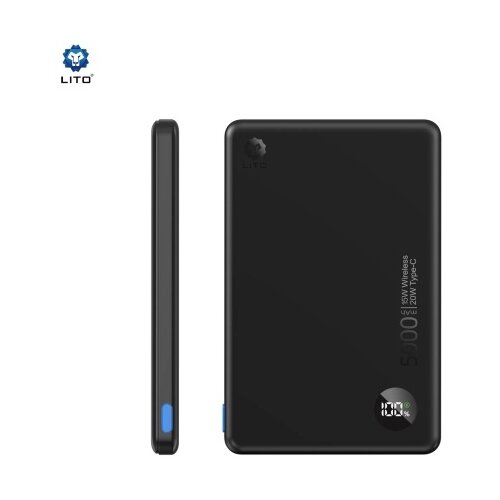 Lito Power Bank Magsafe Ultra thin sa ekranom 5000Mah LP-08 Cene