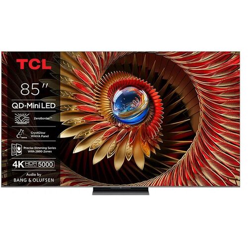 Tcl 85"C8K 4K QD-Mini LED TV144Hz Google TV; ZeroBorder;Audio BANG & OLUFSEN; HDR Premium 5000; Cijene