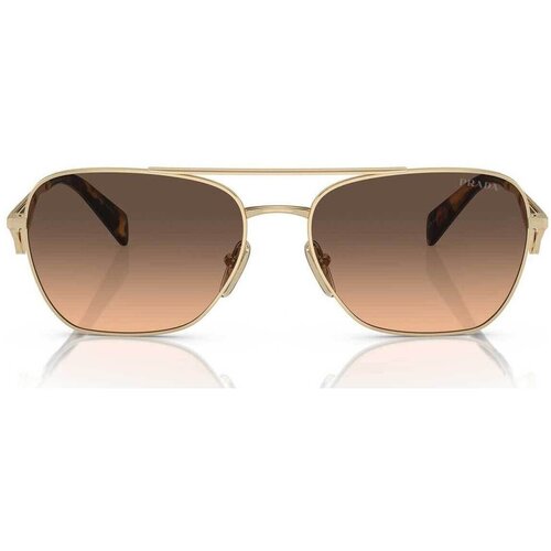 Prada Occhiali da Sole PRA50S ZVN50C Gold Slike