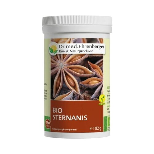 Dr. med. Ehrenberger - bio in naravni izdelki Bio zvjezdani anis - 180 kaps. Slike