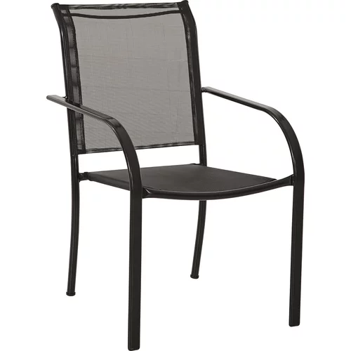 SUNFUN vrtna stolica lea (š x d x v: 66 x 56 x 86 cm, crne boje)
