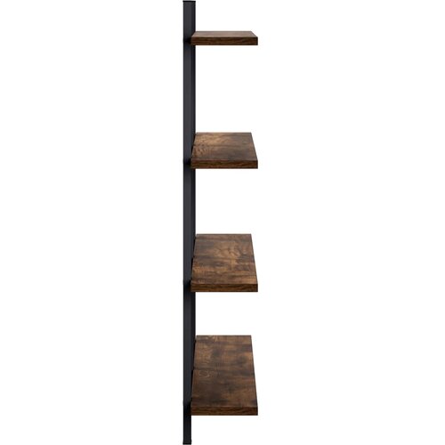 Polica na zidu Dimljeni hrast 79.5 x 13.5 x 80 cm Slike
