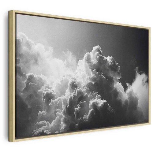  Slika - Extraordinary Phenomenon: The Sun Illuminating Dark Clouds 120x80 Cene