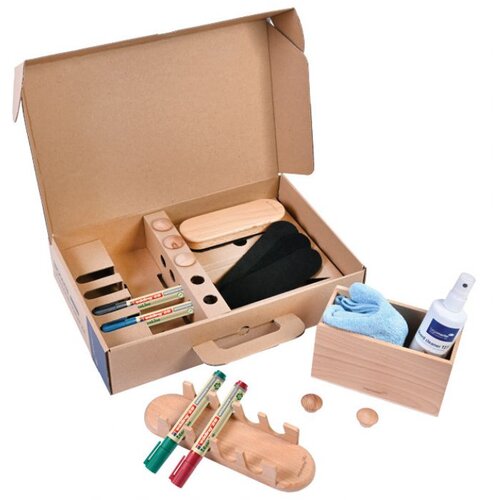  SET PRIBORA ZA BIJELU PLOČU 17 DIJELOVA LEGAMASTER 7-125600 DRVENI Slike