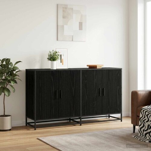  Kreveta Crni hrast 134 x 35 x 76 cm Konstruirano drvo - Crni hrast Cijene