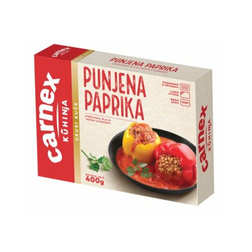 Carnex punjena paprika gotovo jelo 400g folija Cene
