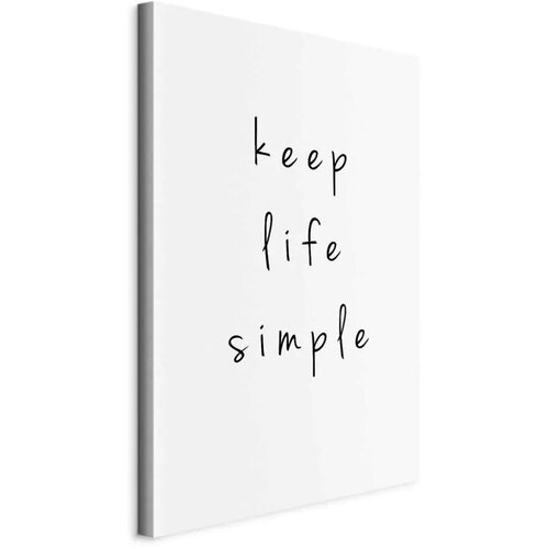  Slika - Message (1-part) - English Text in Motivational Tone 20x30 Na talijanskom platnu Cijene