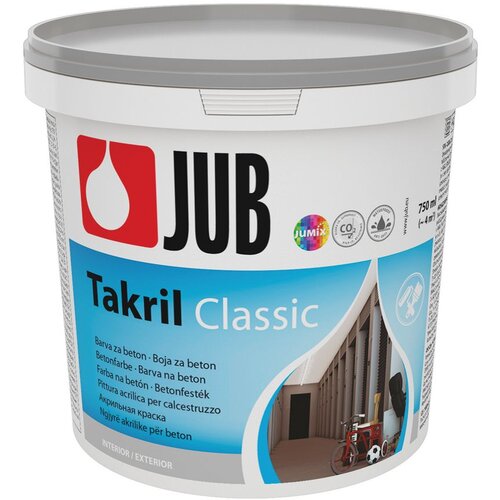 Jub Barva za zaščito betona Takril (750 ml, št. 2 siva) Cene
