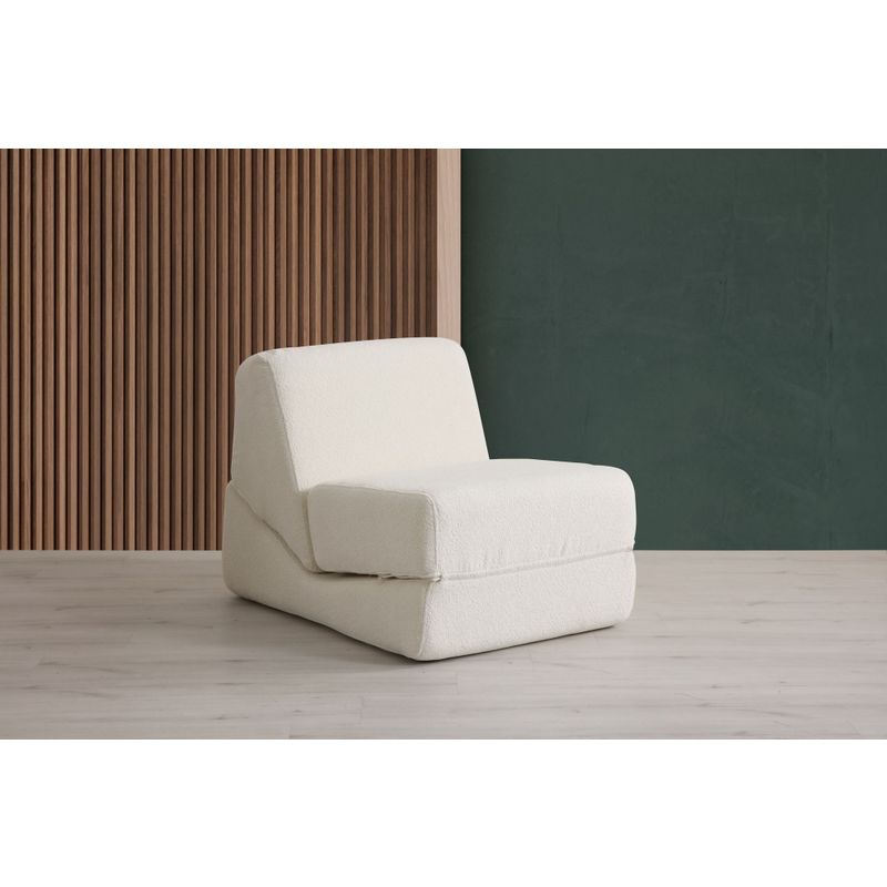 Atelier Del Sofa origami Convertable - White White 1-Seat Sofa-Bed Slike