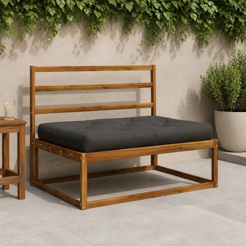  Jastučić za palete VIANEN 100% poliester Antracit - Antracit 120 x 60 x 12 cm Cijene