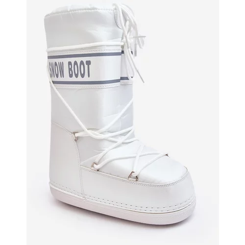 Kesi Women's high snow boots white Venila
