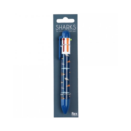 REX International Sharks - Hemijska olovka - Sharks, multi Slike