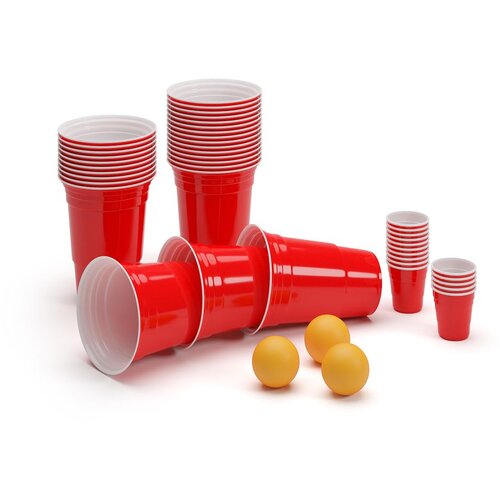BeerCup Federer Ultimate Beer Pong party paket, Crvena Cijene