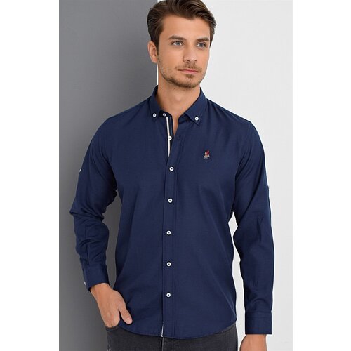 Dewberry G674 MEN'S SHIRT-NAVY BLUE Cijene